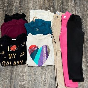 Long sleeve mix and match outfits